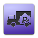 Transmit (purple) Icon 128x128 png